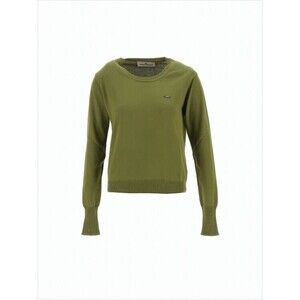 Vivienne Westwood Cropped Knit Sweater With Embroidered Emblem - NWT